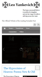 Mobile Screenshot of leoyankevich.com