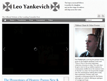 Tablet Screenshot of leoyankevich.com